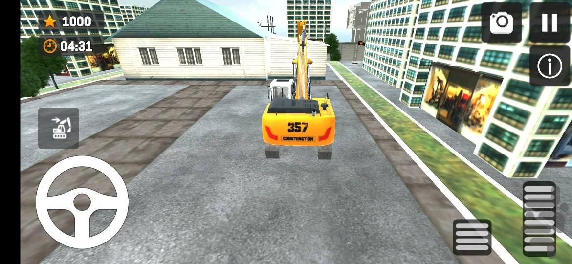 بولدزر راهسازی - Gameplay image of android game