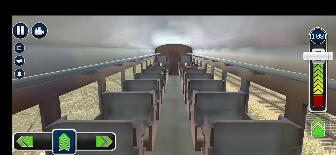 بازی قطار مسافربری بازی جدید - Gameplay image of android game
