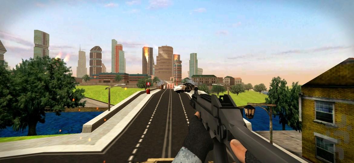 کشتن زامبی ها - Gameplay image of android game