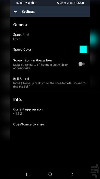 Speeder meter - Image screenshot of android app
