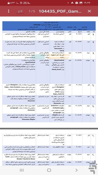 PDF خوان حرفه ای - Image screenshot of android app