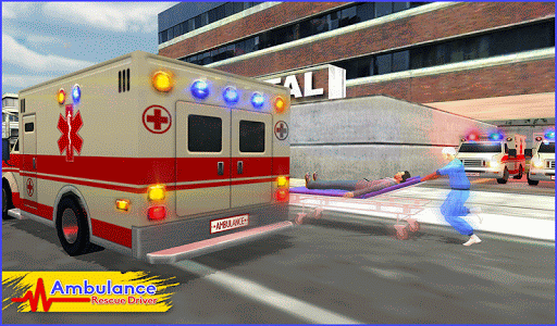 Ambulance Rescue Driver ۲۰۱۷ - عکس بازی موبایلی اندروید
