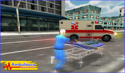 Ambulance Rescue Driver ۲۰۱۷ - عکس بازی موبایلی اندروید