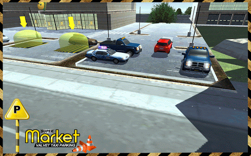 Supermarket Taxi Driver ۳D Sim - عکس بازی موبایلی اندروید