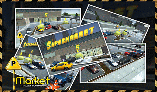 Supermarket Taxi Driver ۳D Sim - عکس بازی موبایلی اندروید