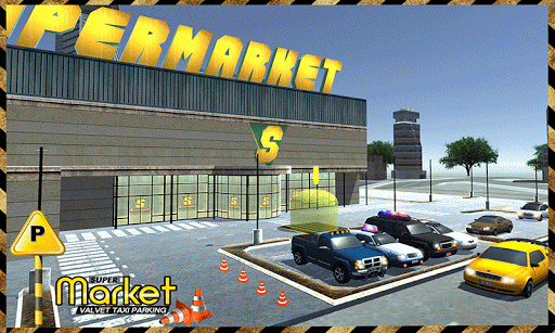 Supermarket Taxi Driver ۳D Sim - عکس بازی موبایلی اندروید