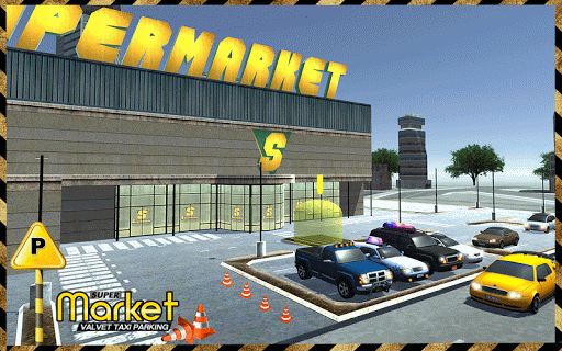 Supermarket Taxi Driver ۳D Sim - عکس بازی موبایلی اندروید
