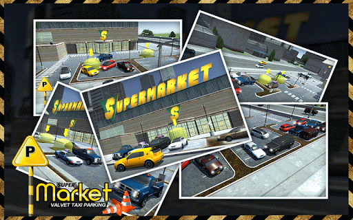 Supermarket Taxi Driver ۳D Sim - عکس بازی موبایلی اندروید