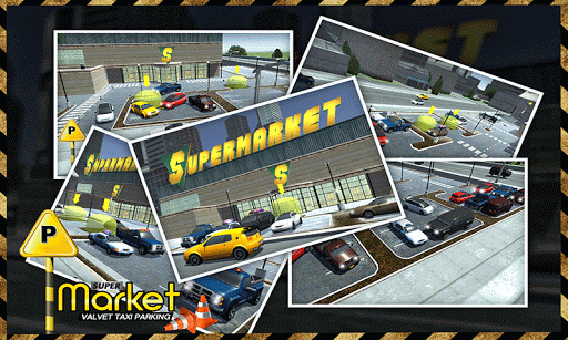 Supermarket Taxi Driver ۳D Sim - عکس بازی موبایلی اندروید
