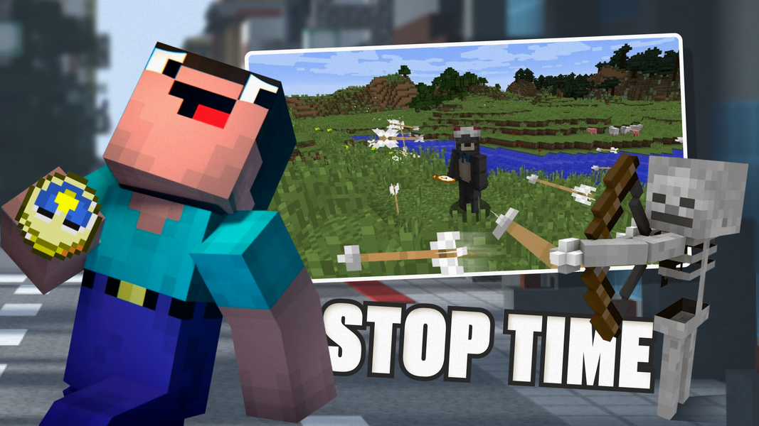 Time Stop Mod mcpe - عکس برنامه موبایلی اندروید