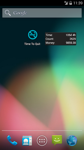 Time To Quit Smoke - Image screenshot of android app