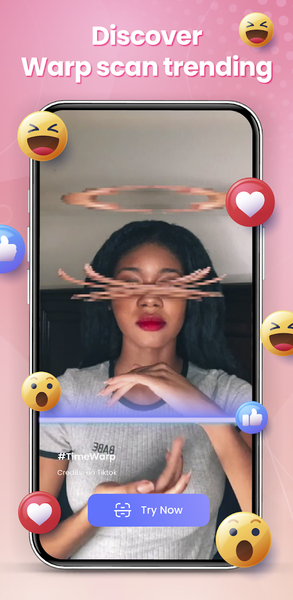 Time Warp Scan - Face Filter - عکس برنامه موبایلی اندروید