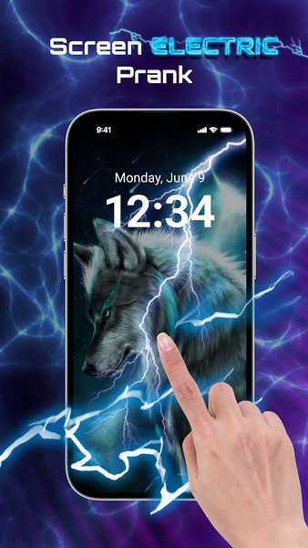 Broken Screen: Time Bomb Prank - Image screenshot of android app