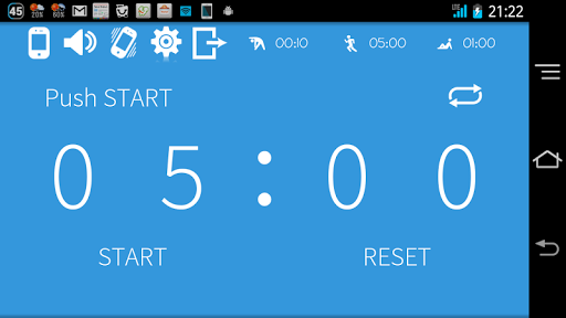 Interval timer HIIT Training - Image screenshot of android app