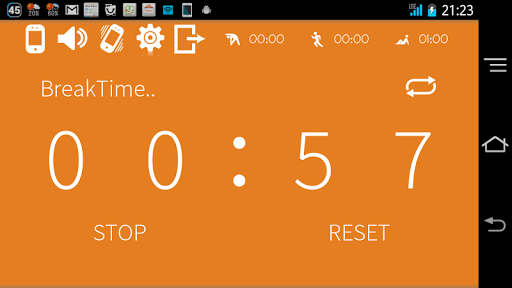 Interval timer HIIT Training - Image screenshot of android app