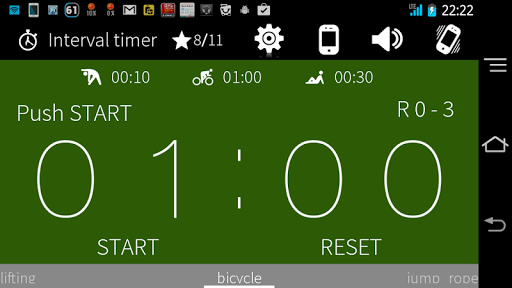 Interval Timer+ HIIT Training - Image screenshot of android app