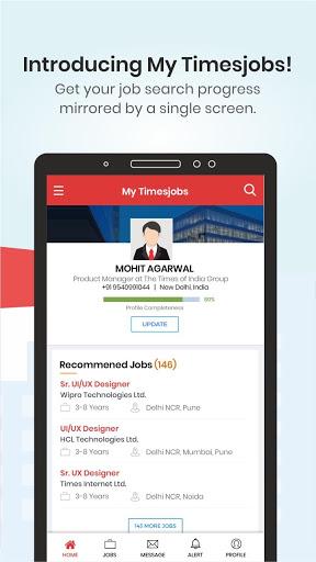 TimesJobs: Alerts & Job Search - عکس برنامه موبایلی اندروید