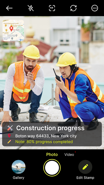 GPS Camera - Location App - عکس برنامه موبایلی اندروید