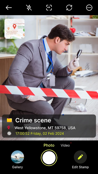 GPS Camera - Location App - عکس برنامه موبایلی اندروید