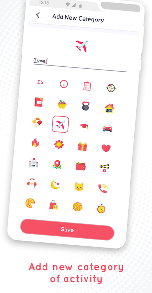 Timestamper - Activity Tracker - عکس برنامه موبایلی اندروید