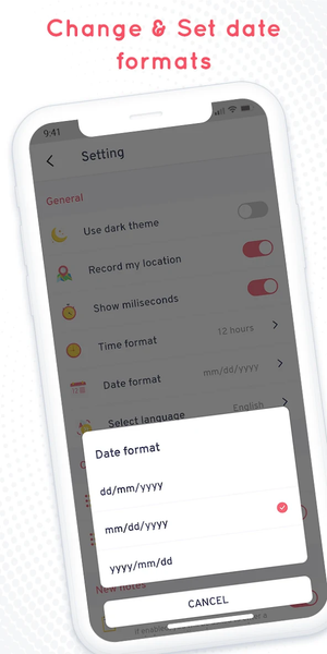 Timestamper - Activity Tracker - عکس برنامه موبایلی اندروید