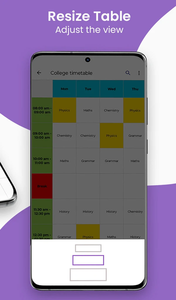 Timetable & Schedule Maker - Image screenshot of android app