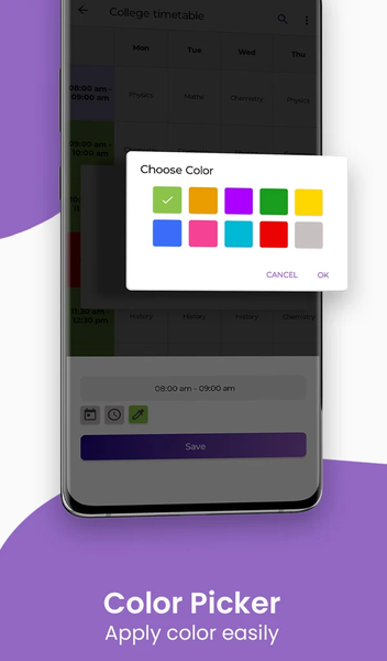 Timetable & Schedule Maker - Image screenshot of android app