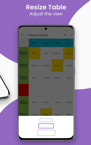 Timetable & Schedule Maker - Image screenshot of android app