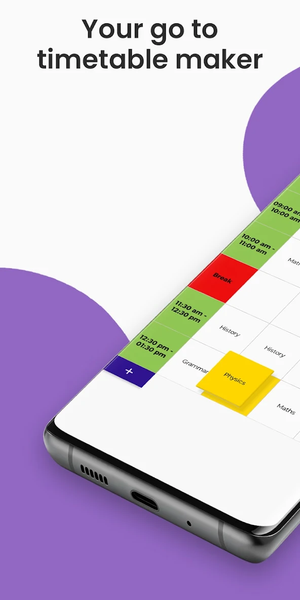TimeTable & Schedule Maker - Image screenshot of android app
