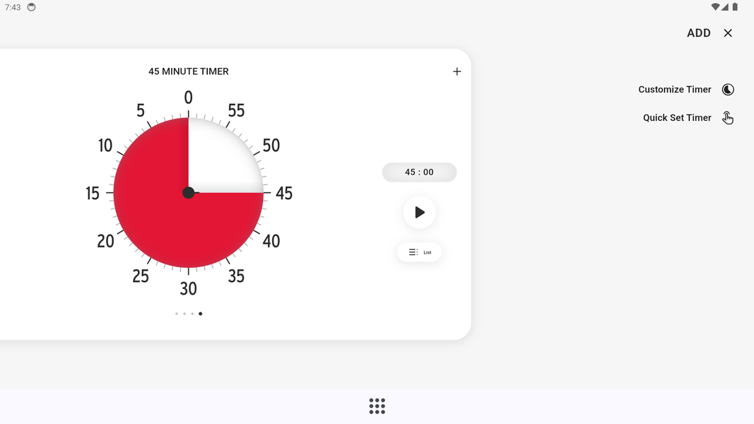 Time Timer Visual Productivity - Image screenshot of android app