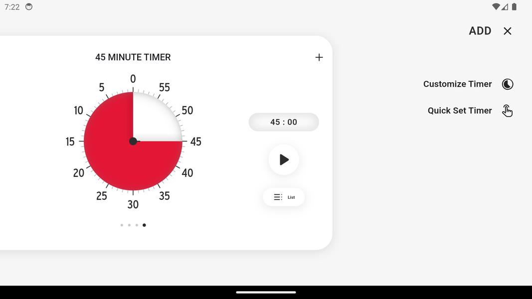 Time Timer Visual Productivity - Image screenshot of android app
