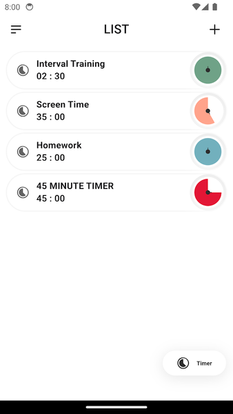 Time Timer Visual Productivity - Image screenshot of android app