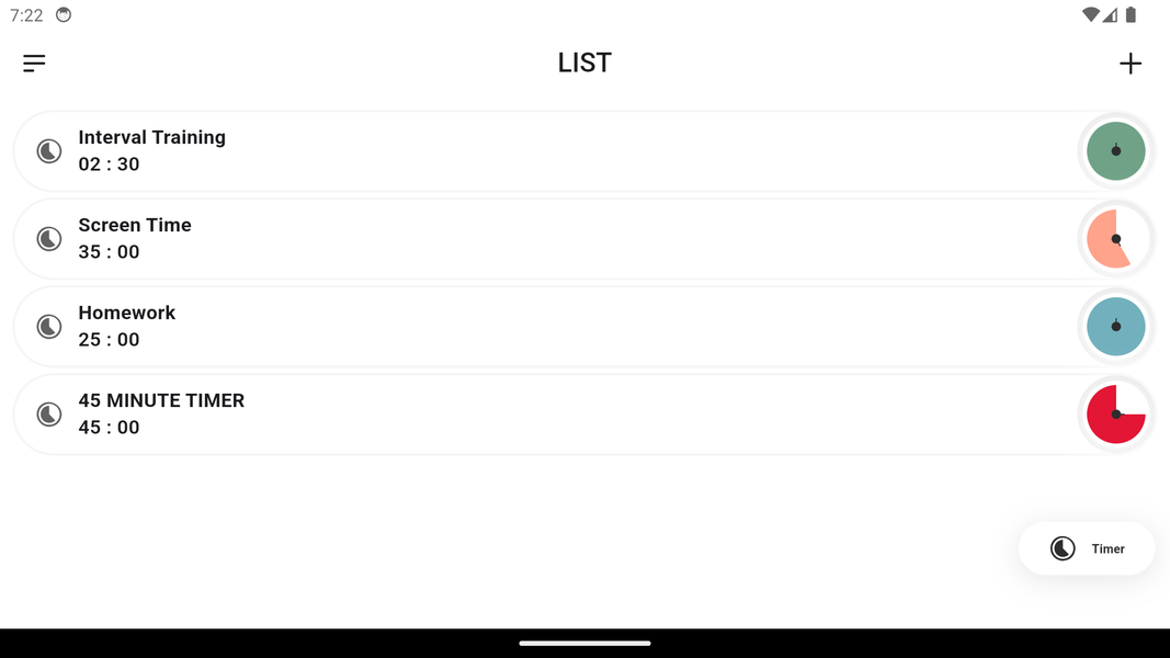 Time Timer Visual Productivity - Image screenshot of android app