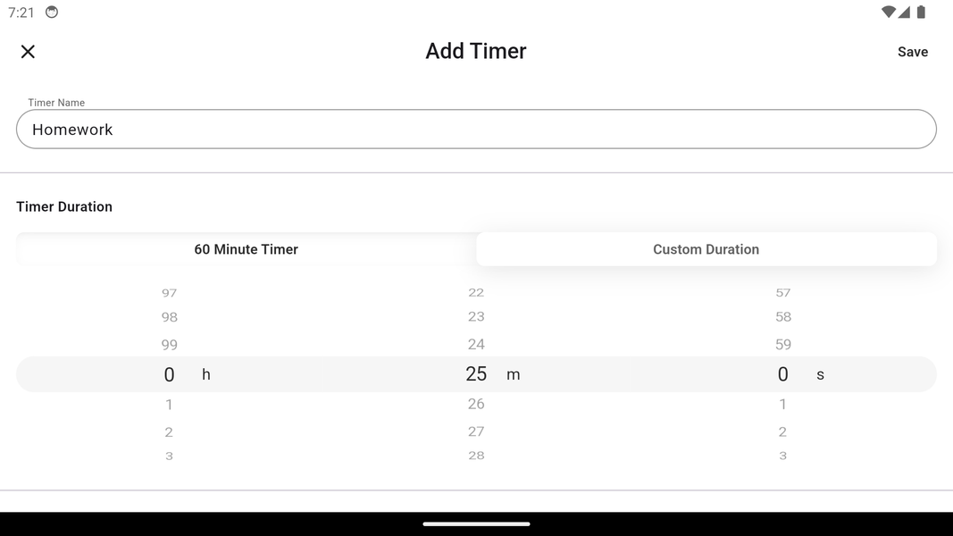 Time Timer Visual Productivity - Image screenshot of android app