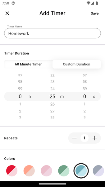 Time Timer Visual Productivity - Image screenshot of android app