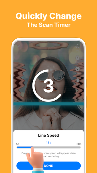 Time warp scan - Funny filters - Image screenshot of android app