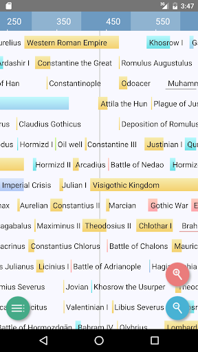 History Timeline - Image screenshot of android app