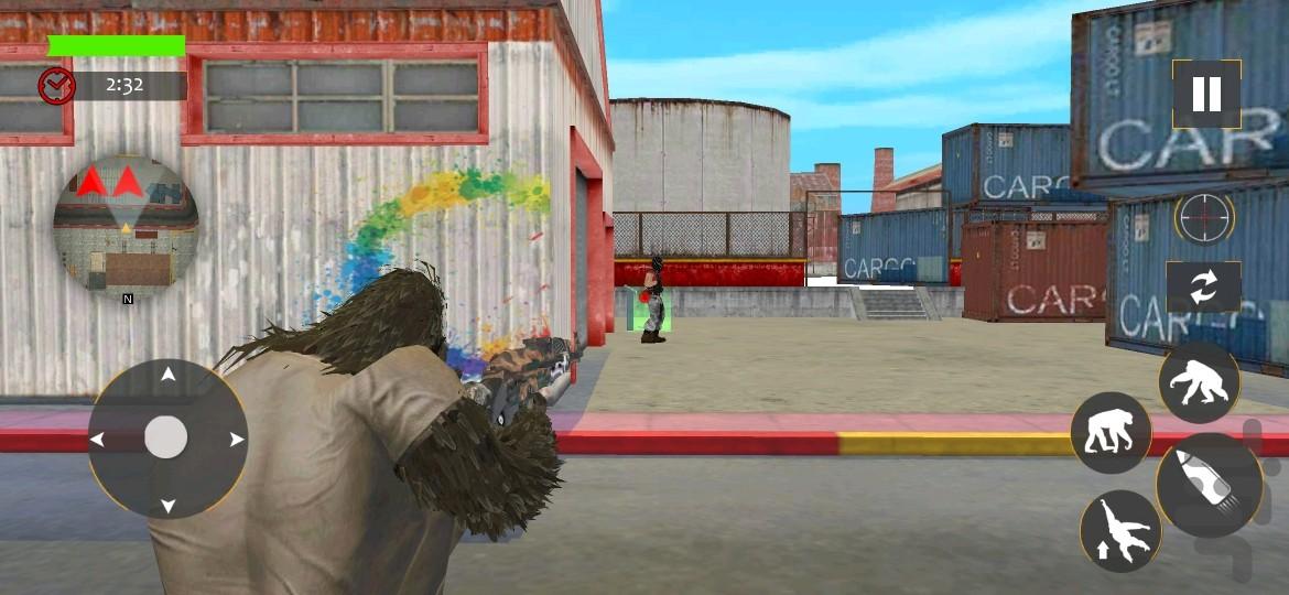 بازی میمون تیرانداز - عکس بازی موبایلی اندروید