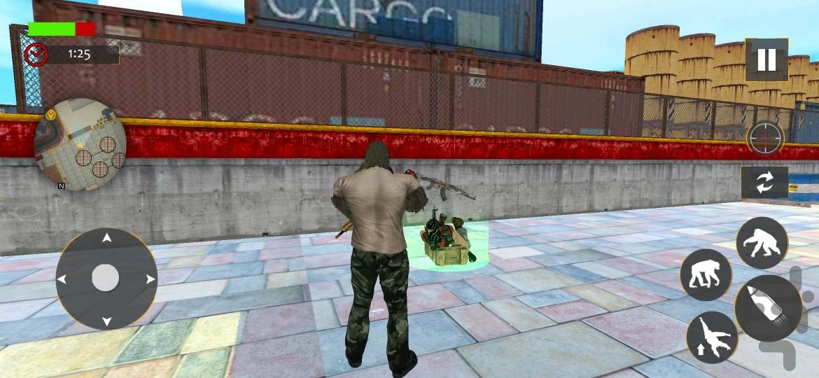 بازی میمون تیرانداز - عکس بازی موبایلی اندروید