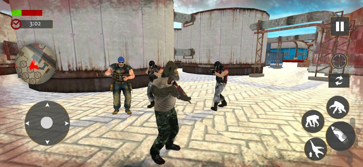 بازی میمون تیرانداز - عکس بازی موبایلی اندروید