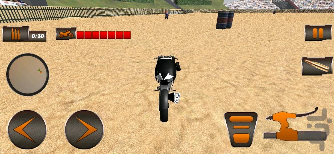 بازی موتوری جنگی - عکس بازی موبایلی اندروید