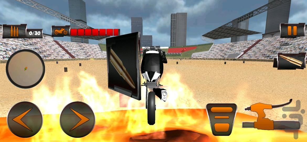 بازی موتوری جنگی - عکس بازی موبایلی اندروید