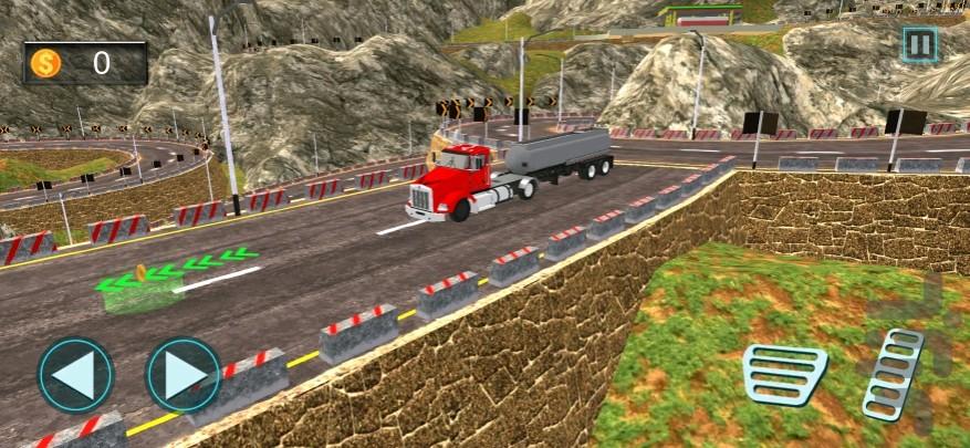 بازی ماشین حمل نفت - Gameplay image of android game