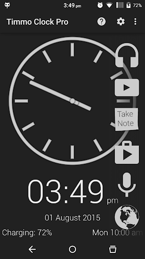 Timmo Clock Pro - Desk Clock - عکس برنامه موبایلی اندروید