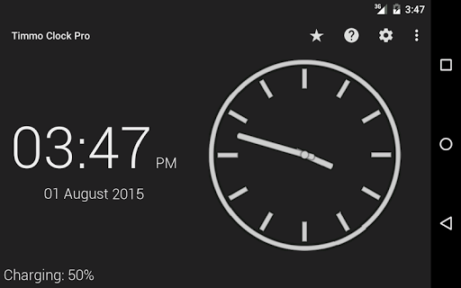 Timmo Clock Pro - Desk Clock - عکس برنامه موبایلی اندروید