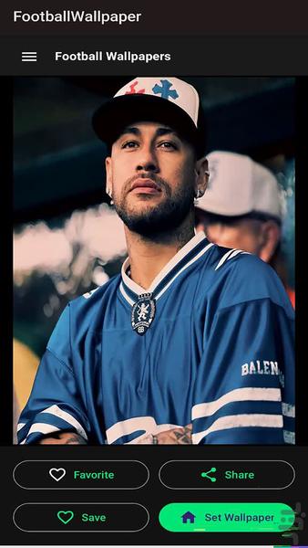 تصویر زمینه فوتبالی - عکس برنامه موبایلی اندروید
