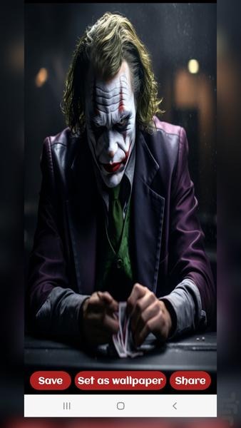 Joker Wallpaper - Image screenshot of android app