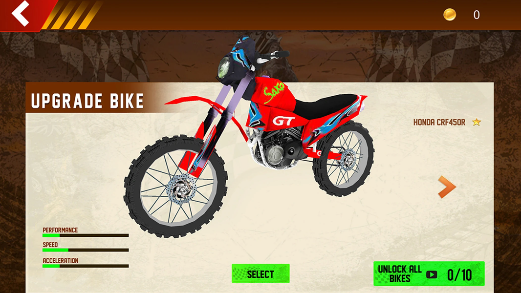 Motocross Bike Stunt Racing - عکس بازی موبایلی اندروید