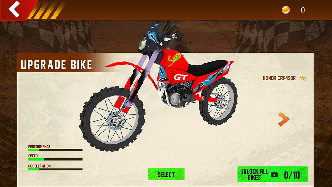 Motocross Bike Stunt Racing - عکس بازی موبایلی اندروید