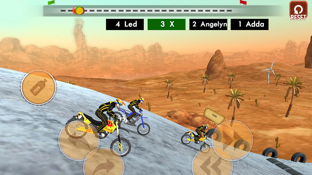 Motocross Bike Stunt Racing - عکس بازی موبایلی اندروید